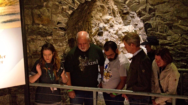 Looking Down into the Viking Settlement